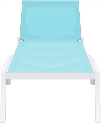 Шезлонг-лежак Pacific 193X68X35 CM бирюзовый 4