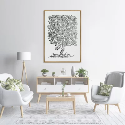 Постер на холсте The Medieval period 75X105 CM 3