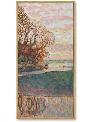 Триптих Farm near Duivendrecht 52X105 / 52X105 / 52X105 CM 5