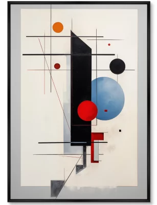 Набор из двух постеров на холсте Geometric space of the Universe 75X105 / 75X105 CM 3