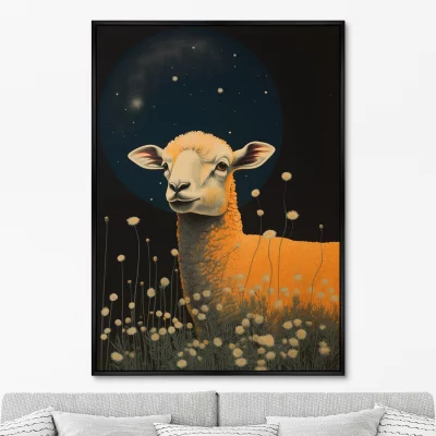 Постер на холсте Date under the stars 75X105 CM 6
