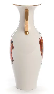 Фарфоровая ваза Adelma Hybrid 14X14X33 CM 3