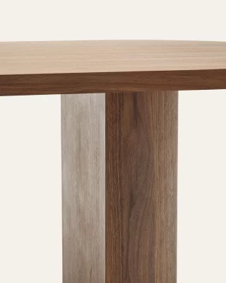 Обеденный стол Nealy с отделкой под тёмный орех 240X100 CM 5