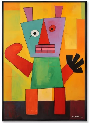 Набор из двух постеров на холсте Happy Creatures 75X105 / 75X105 CM 3