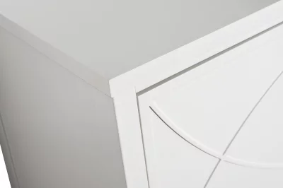 Бежевый комод с 2 ящиками 100X80X40 CM 4