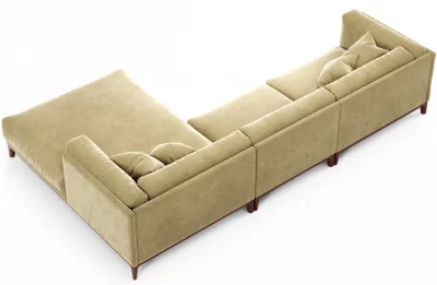 Угловой модульный диван Case 342X195X80 CM 4