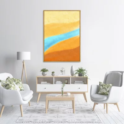 Постер на холсте Landscape etude 75X105 CM 3