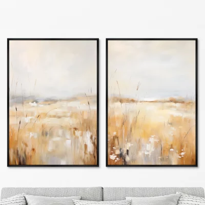 Набор из двух постеров на холсте Meadow 75X105 / 75X105 CM 8