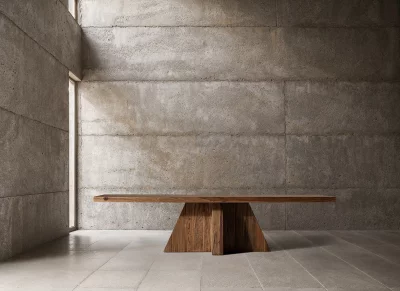 Обеденный стол Brutalist 260X110X76 CM 6