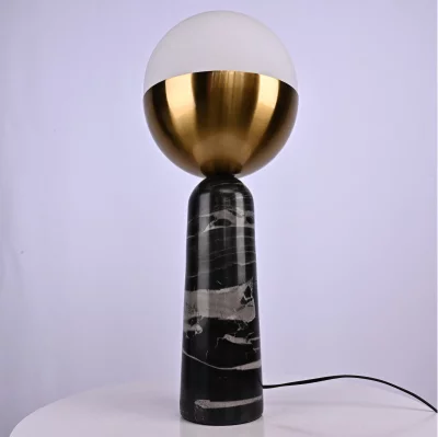 Настольный декоративный светильник Marble Globe 25X25X62 CM 9