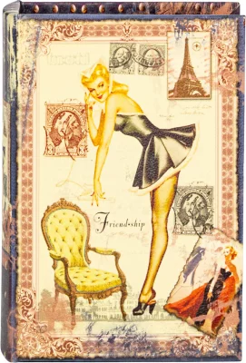 Шкатулка в виде книги Laurin 14X6X20 CM 9