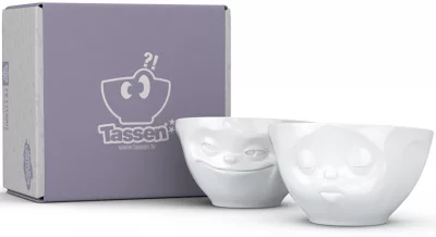 Набор из двух чаш Grinning & Kissing 200 ml 10