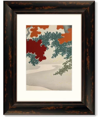 Диптих Maple from Momoyogusa Flowers 41X51 / 41X51 CM 3
