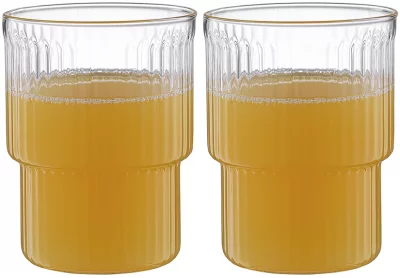 Набор из двух стаканов Soft Ripples 370 ml 8
