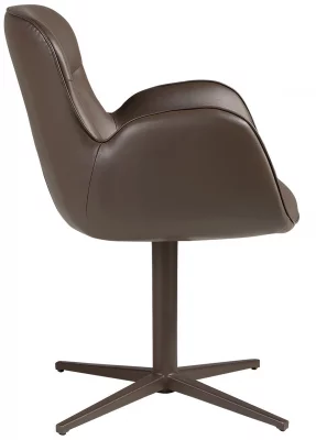 Вращающийся стул из экокожи Ramon 60X65X90 CM 6