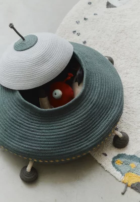Хлопковая корзина UFO 30X30X18 CM 7