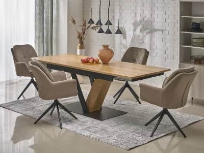 Стол обеденный Fanis 160-220X90X78 CM 8