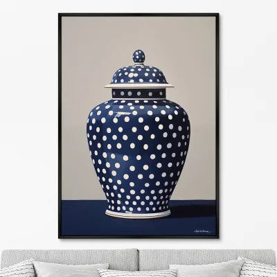Постер на холсте Porcelain 75X105 CM 6