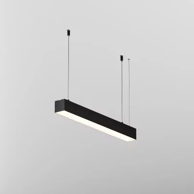 Подвесной светильник Technical линейный черный 500x50 7
