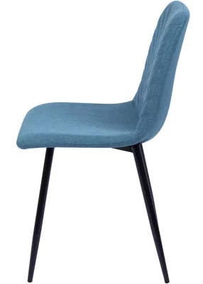Стул Vicky 45X55X86 CM синий 3