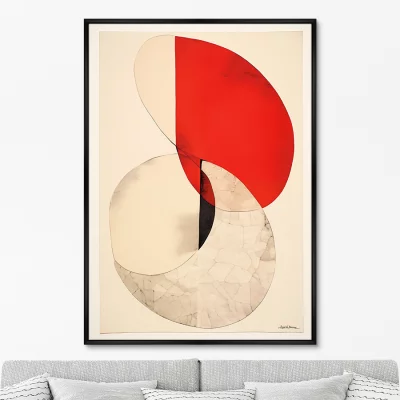 Постер на холсте The Twisted Shape 75X105 CM 6