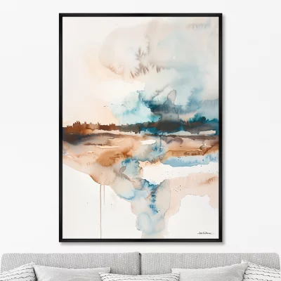 Постер на холсте Afternoon Over the Forest 75X105 CM 6