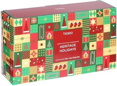 Набор из пяти ёлочных украшений Heritage Holidays 13