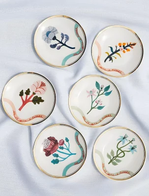 Блюдце из фарфора Botanica Ø15 CM 4