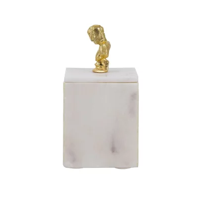 Шкатулка Hermes 10X10X20 CM 6