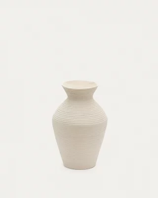 Белая декоративная ваза Pria 32X32X51 CM 3
