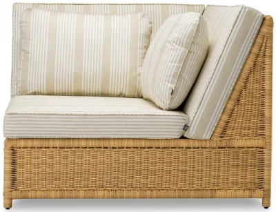 Уличный модуль дивана Hampton Corner 114X114X88 CM 3