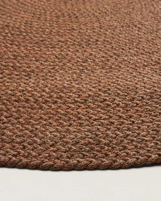 Ковер Despas из синтетических волокон терракотовый 200X200X1 CM 4