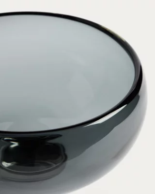 Серый стеклянный центрплейс Sirau 29.8 CM 4