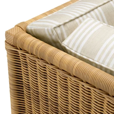 Уличный модуль дивана Hampton Corner 114X114X88 CM 6