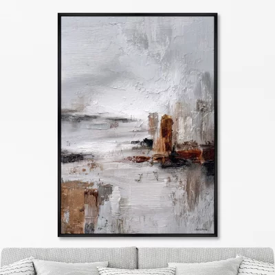Репродукция картины на холсте Low Tide 75X105 CM 6