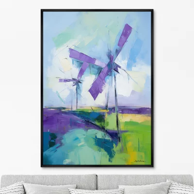 Постер на холсте The Mills 75X105 CM 6
