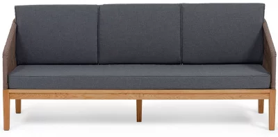 Трёхместный плетеный диван Канны 203X70X81 CM 3