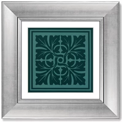 Набор из 4-х картин Floral pattern 36X36 / 36X36 / 36X36 / 36X36 CM 6