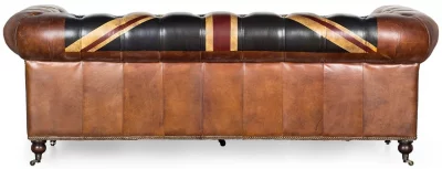 Диван кожаный Oxford 221X94X77 CM 5