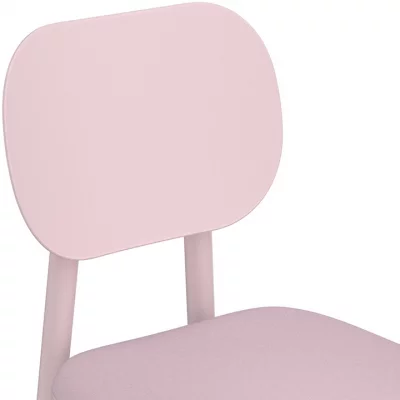 Стул Saga 44X53X88 CM розовый 5