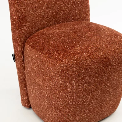 Стул Комо терракотовая ткань микровелюр букле 52X60X82 CM 6