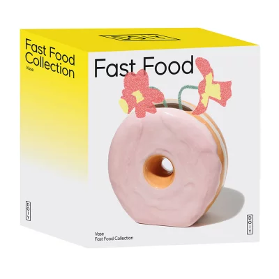 Ваза для цветов fast food, donut, 16 см 6