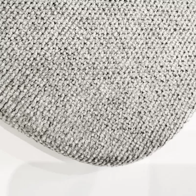 Подушка на стул Страсбург серая ткань 47X51.5X3 CM 6