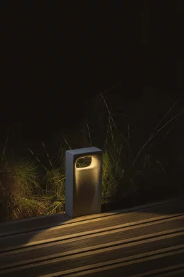 Уличный маяк GLINT 400 цементно-серый LED 6W 2700K 20X10X40 CM 5