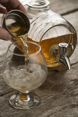 Диспенсер для напитков Barrel на подставке 1 L 6