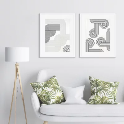 Диптих The Play of Forms No4 42X52 / 42X52 CM 4