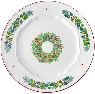 Набор из четырёх тарелок Nordic Winter Ø23 CM 6