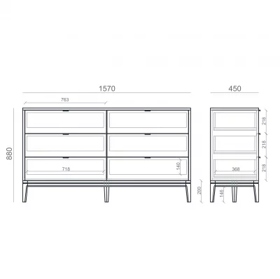 Комод TL059 8