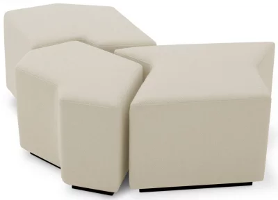 Комплект из трёх табуретов Filbert 52X51X46 / 60X51X46 / 70X51X46 CM 7