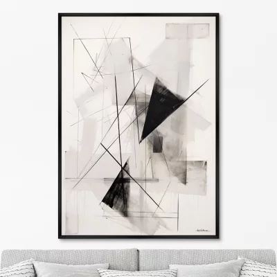 Постер на холсте Morning at the bridge 75X105 CM 6